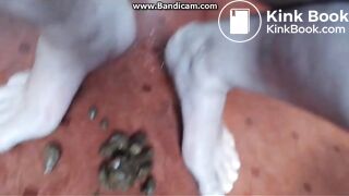 One Hot G@l Squirts BiG Squirt and Poo 3