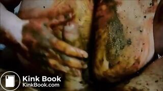 Amateur couple having messy scat sex (Clip 2)