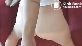 Sofea Accidently poops her panties and Nadiah take a huge dump