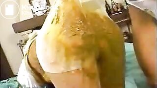 Asian pantyhose shit