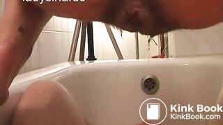 Shit on dick