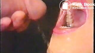 Extreme facial piss - SHE SWALLOWS LOTS