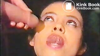 Extreme facial piss - SHE SWALLOWS LOTS