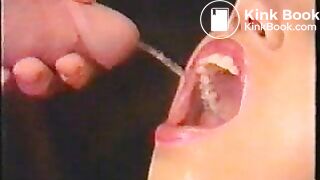 Extreme facial piss - SHE SWALLOWS LOTS