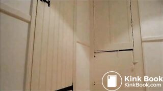 Girl poops standing