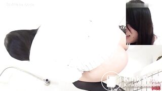 Webcam in Japanese toilet More pooping Japaneses` fannies from different views