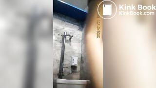 Thai student take a long poop