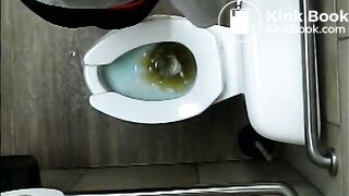pooping shitting