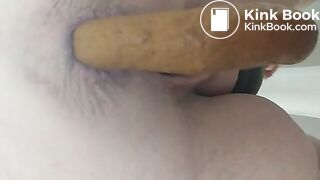 Banana like poop