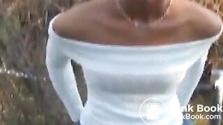 Beauty Takes A Shit Outdoors