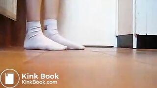 Young German Girl Shits On The Floor