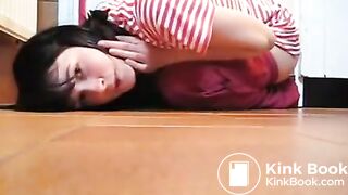 Young German Girl Shits On The Floor