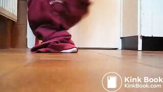 Young German Girl Shits On The Floor
