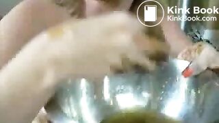 Shit Eating Sluts - Cunt Delux eats for Dad 1