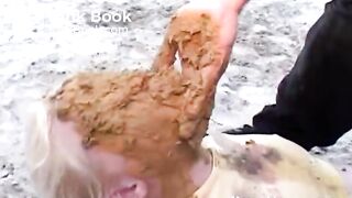Beautiful blond scat girl
