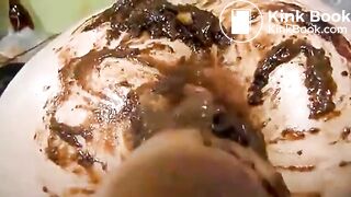 Dirty scat ass fingering