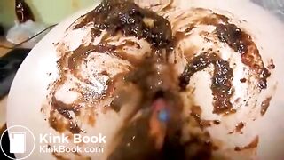 Dirty scat ass fingering