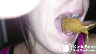Scat Amateur Teens Real Feeding