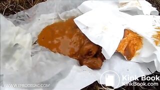 Shitting in public place