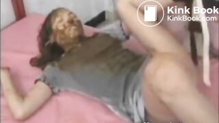 Thai Slut Eating Shit From Boss