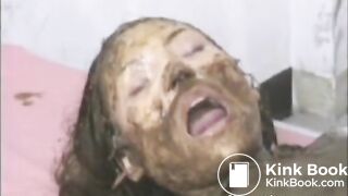 Thai Slut Eating Shit From Boss