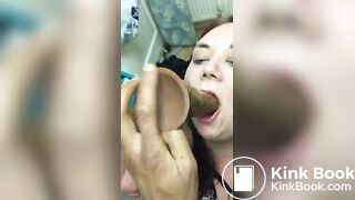 Scat eating by BBWendi