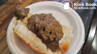 Shit on hot dog Buns