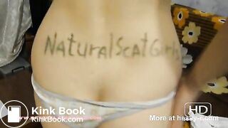 Teen Girl Shitting On Table