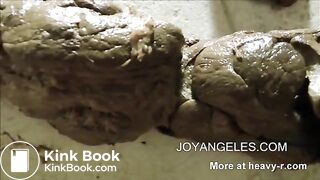 Shitting Out Big Turd