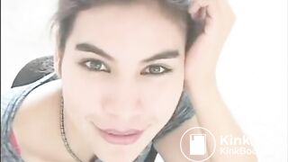 Stunningly Latina Girl Taking Shit