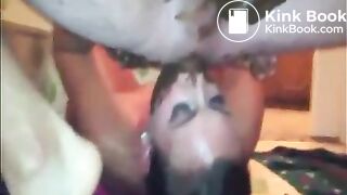 Amateur Scat Couple play with their shit and eat