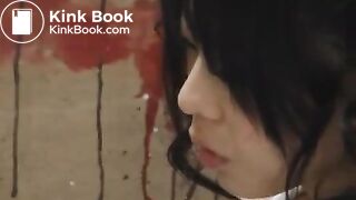 Lunch break in the toilet