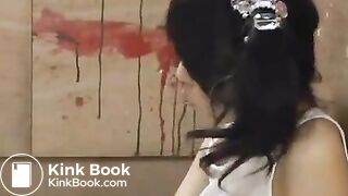 Lunch break in the toilet