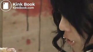 Lunch break in the toilet