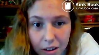 Shy girl shits panties on webcam