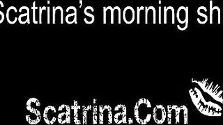 Scatrina morning shit SCAT