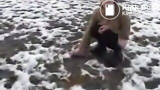 Wild siberian pooper