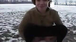 Wild siberian pooper