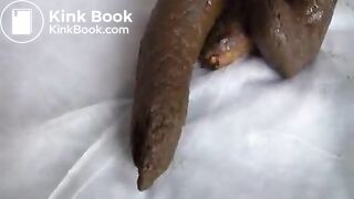 girl taking a dump