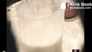 Asian girls puking in a bar