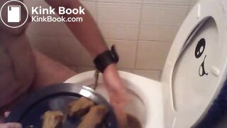 Her HUGE shit, I prepared the plate for my feeding