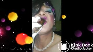 scatqueenleila eat kaviar