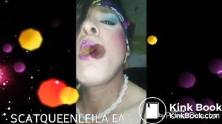 scatqueenleila eat kaviar