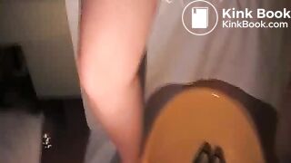 Shoe Heels Scat piss pee 2