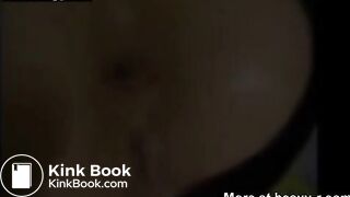 Girl Pissing With Dildo In Ass