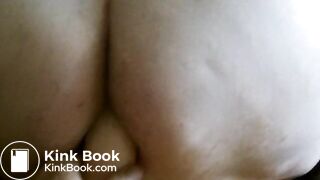 10in dildo messy scat fuck