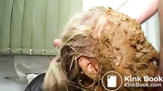 Shitface Sucks Two Cocks