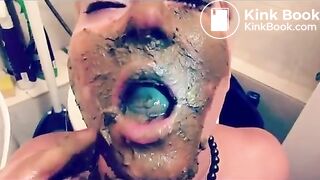 licking shit