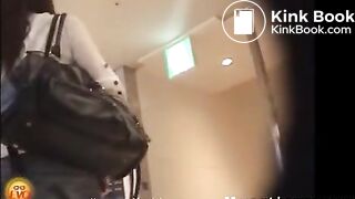 Asian Girl Pooping