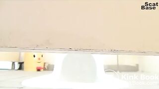 Girl pooping on webcam in Japan - Japanese toilet cameras and scat porn